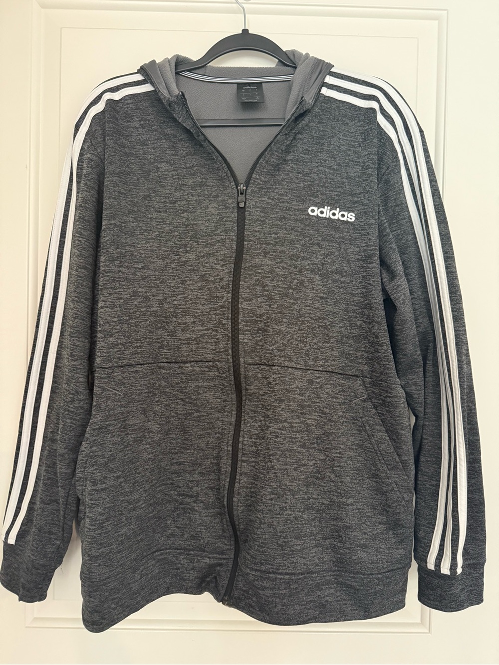 Men’s Adidas Gray Track Jacket